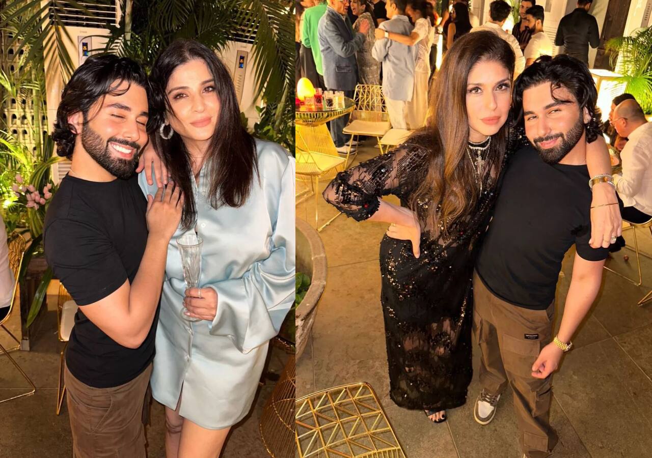 Maheep Kapoor and Anita Adajania pose with Orry