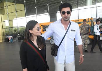 Parents To Be Alia-Ranbir Rock Comfy Airport Look