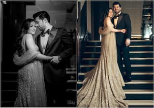 Karan Deol ने शादी के बाद पत्नी द्रिशा पर लुटाया प्यार, शेयर किए रिसेप्शन के रोमांटिक फोटोज