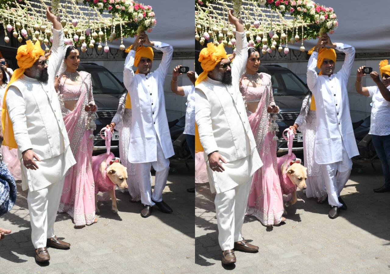 Sonnalli Seygall-Ashesh L Sajnani wedding: The actress' dog steals the show