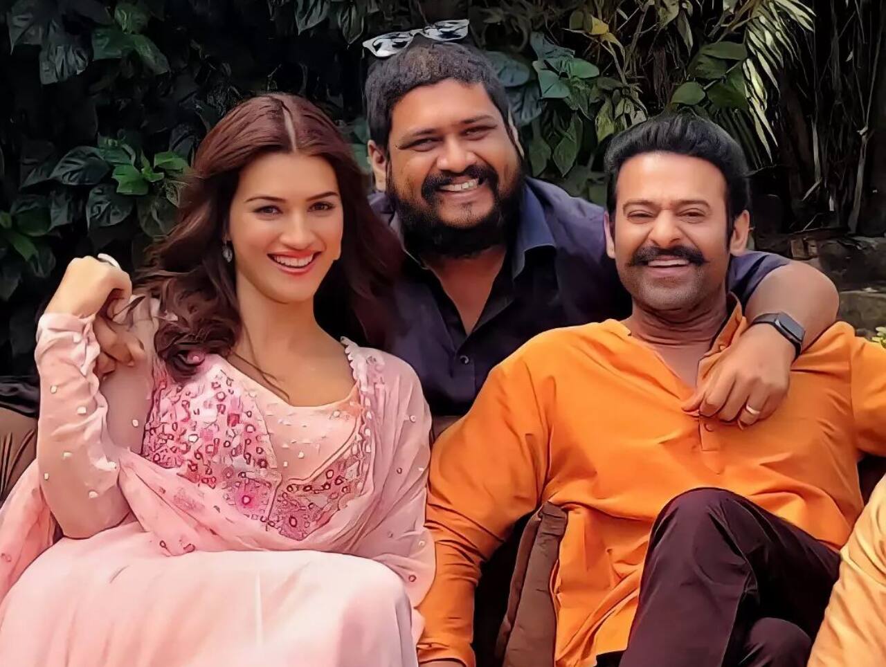 Adipurush: Kriti Sanon gets a kiss from Om Raut; BJP leaders and fans slam the duo