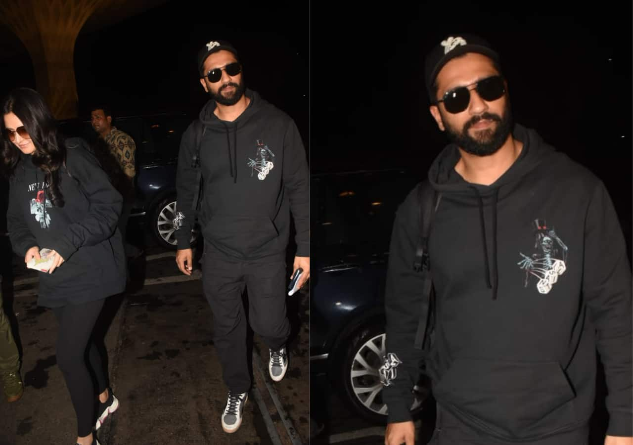 Vicky Kaushal-Katrina Kaif Win Hearts By Twinning At Airport; Here's ...