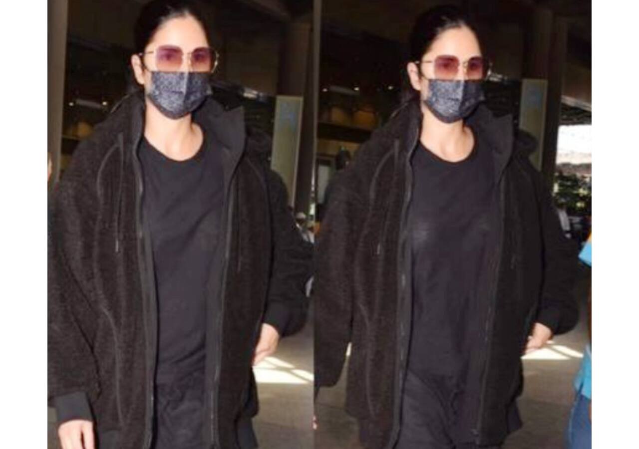 Katrina Kaif wears oversized clothes to hide her baby bump.