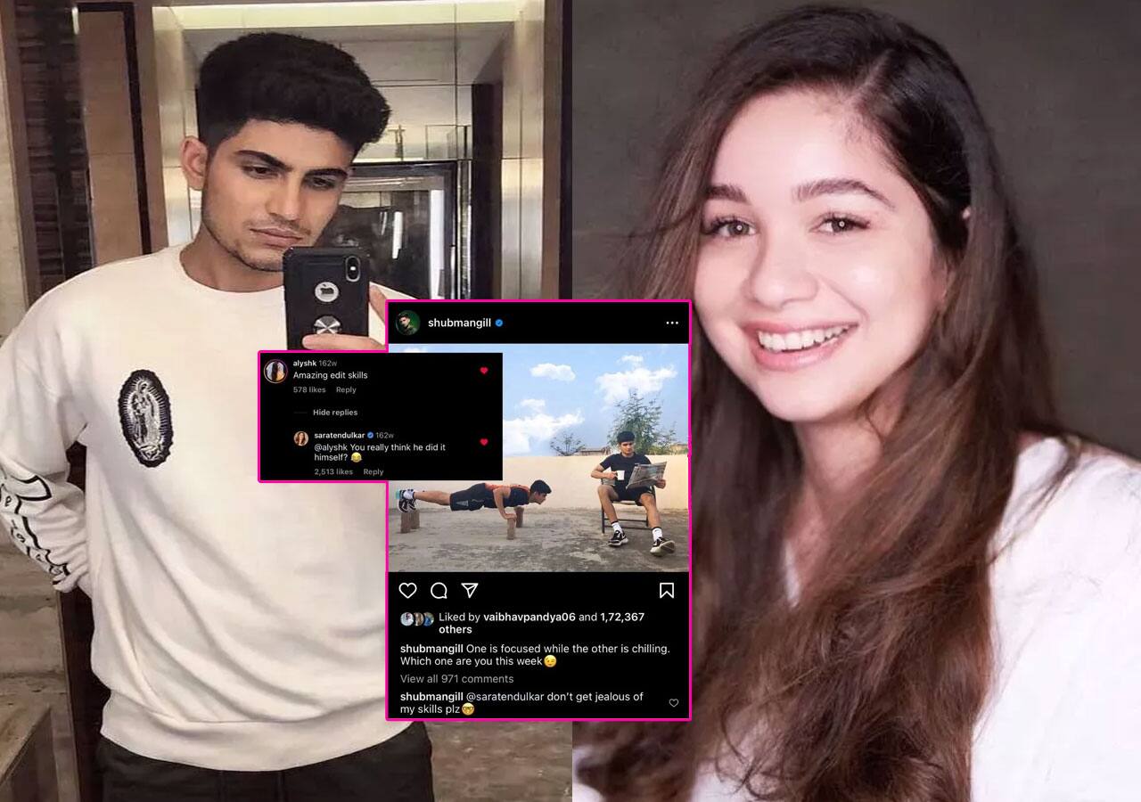 Sara Tendulkar and Shubman Gill's old chats are going viral on the internet.