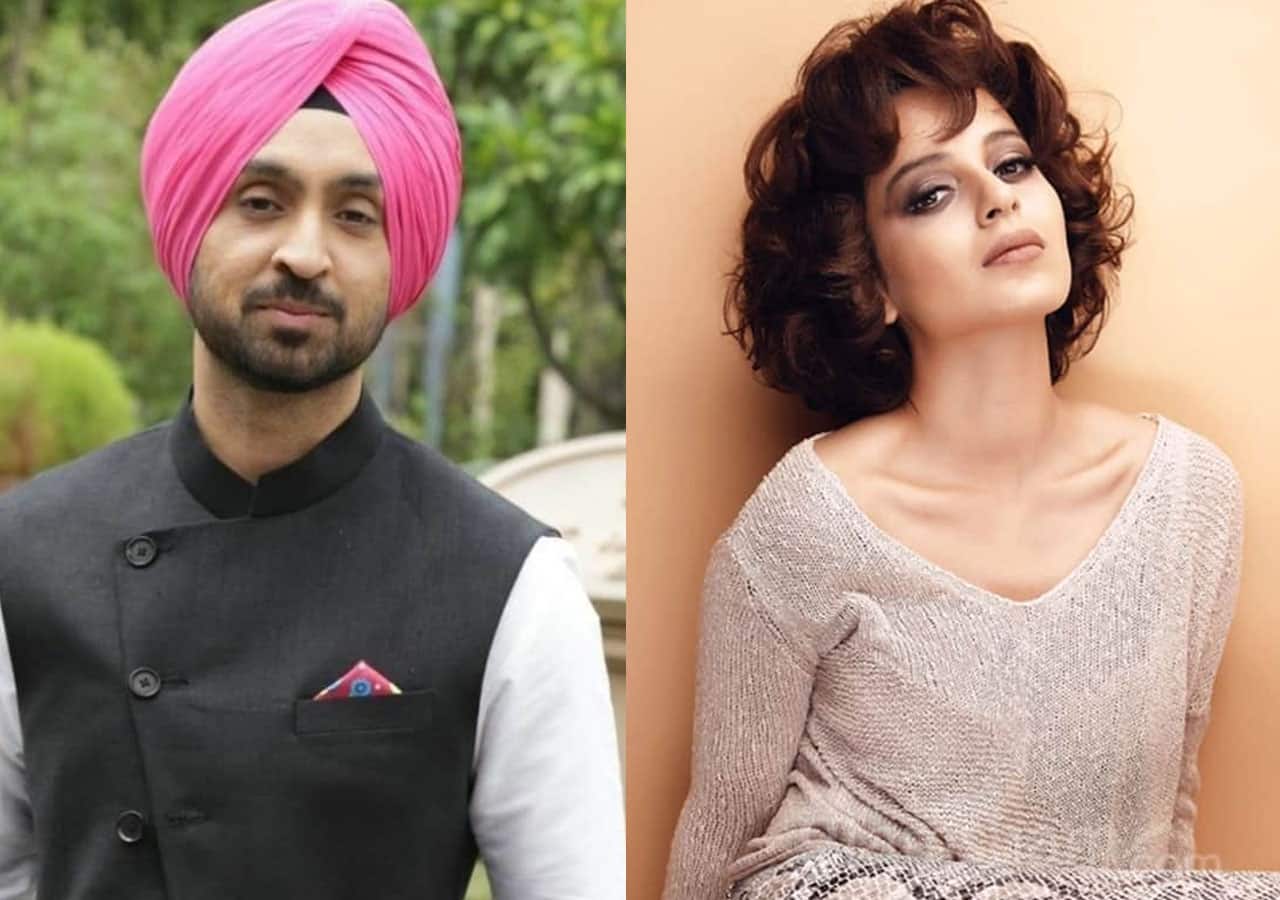 Kangana Ranaut- Diljit Dosanjh Kangana Ranaut- Diljit Dosanjh