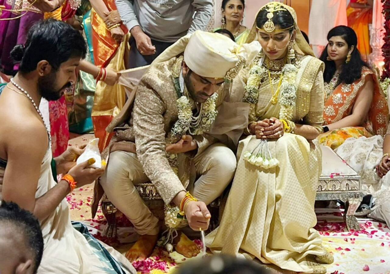 Sharwanand-Rakshita Reddy wedding: Ivory hues