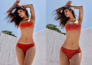 Mouni Roy ने बिकिनी पहन दिखाए लटके-झटके, बोल्ड पोज पर फैंस हुए फिदा