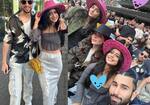 Nysa Devgn looks chic in silver skirt and black crop top as she attends Beyonce concert with Orry and friends in London; Kanika Kapoor joins [VIEW PICS]