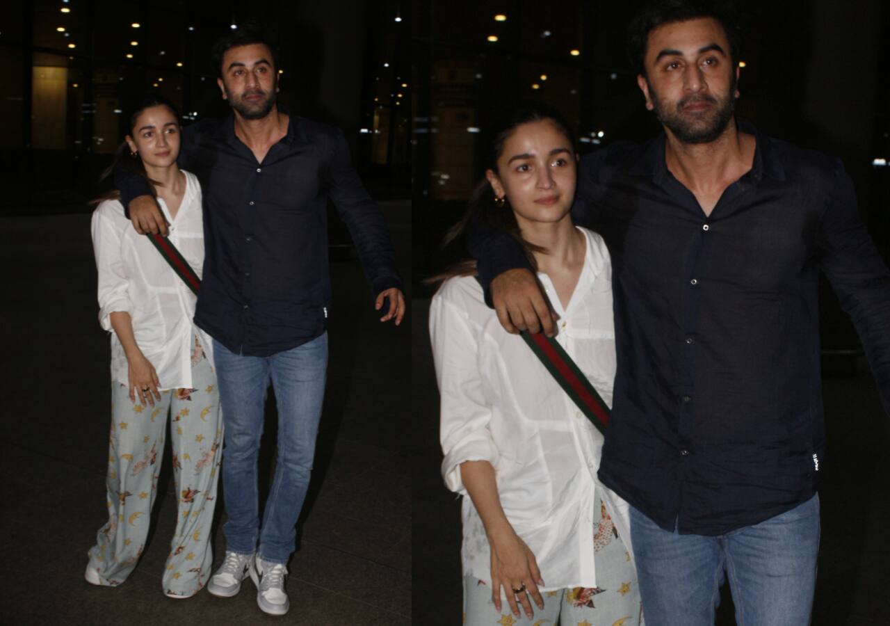 Ranbir Kapoor-Alia Bhatt return home after vacation; actress channels ...