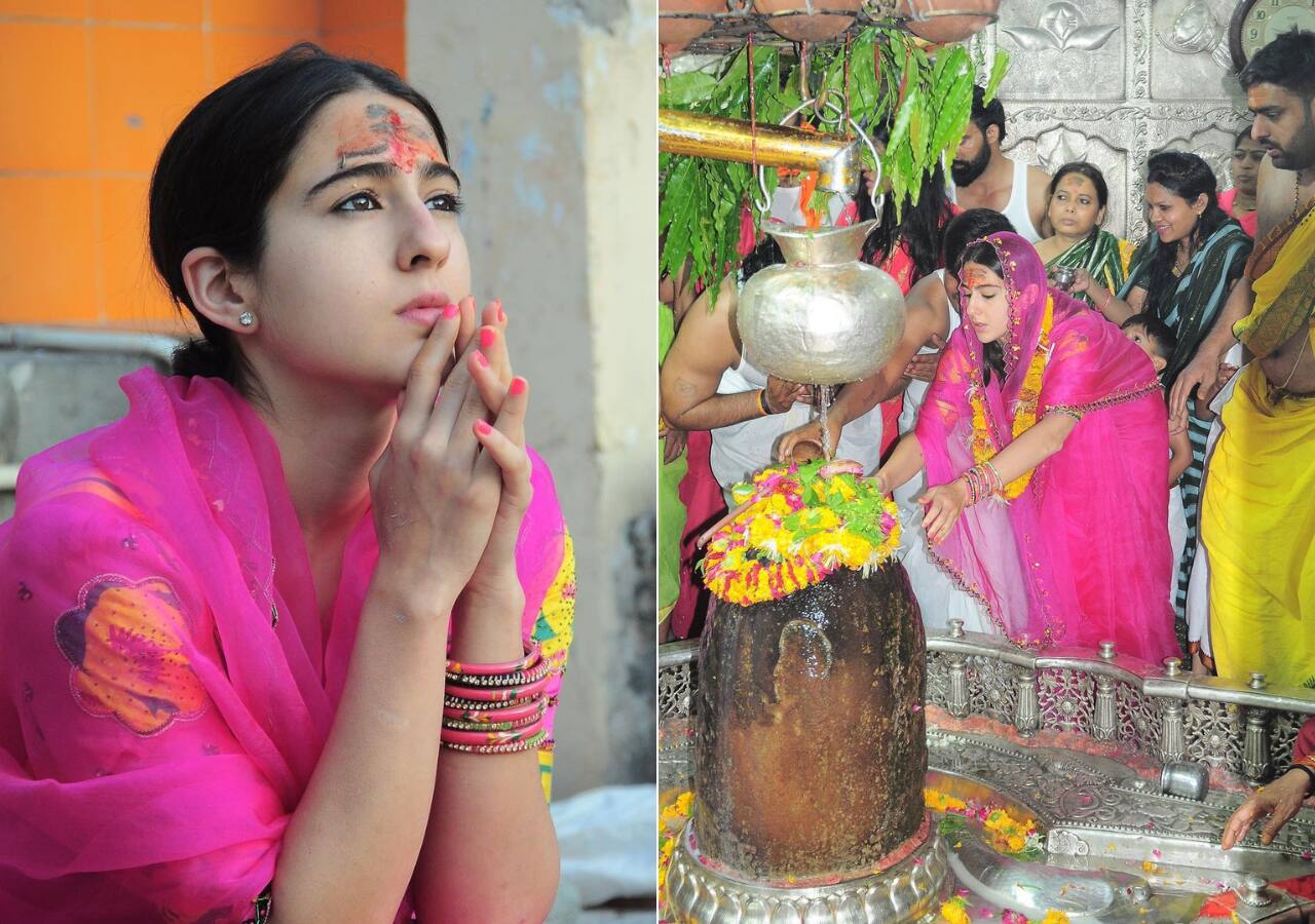 Sara Ali Khan ने ट्रोल्स के जले पर छिड़का नमक, 'जय महाकाल' लिख मंदिर से शेयर कीं फोटोज