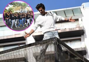 Pathaan TV premiere: Shah Rukh Khan joins his fans as they enter Guinness World Record for most people striking his signature pose [View Pics]