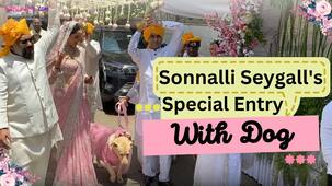 Sonnalli Seygall Wedding: आशीष सजनानी संग सोनाली ने लिए सात फेरे, डॉगी के साथ की ग्रैंड एंट्री