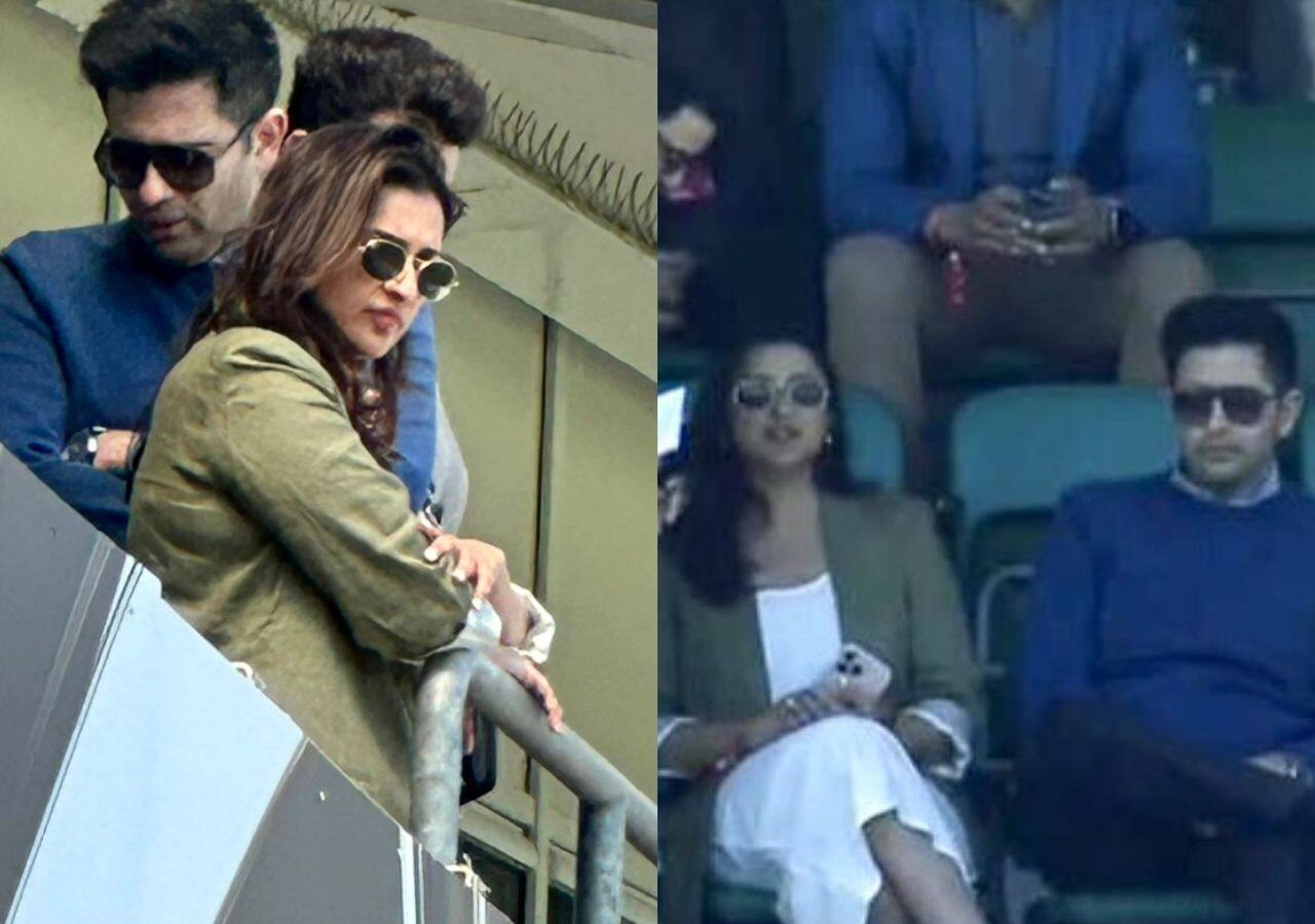 Parineeti Chopra ने मंगेतर राघव चड्डा संग देखा भारत-ऑस्ट्रेलिया का क्रिकेट मैच, तस्वीरें वायरल