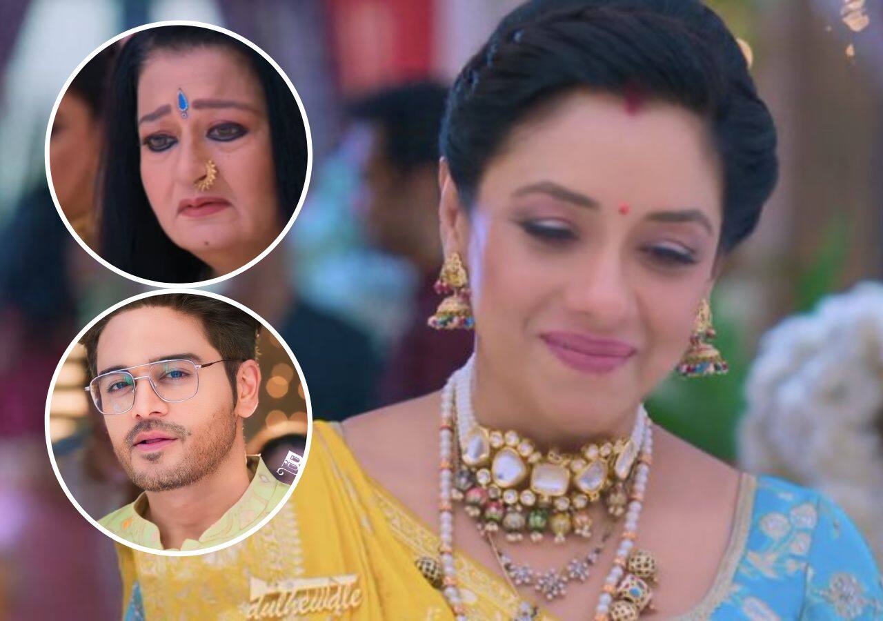 Anuj Gets Shocked To See Guru Maa In Samar Dimple Wedding Anupama Gets