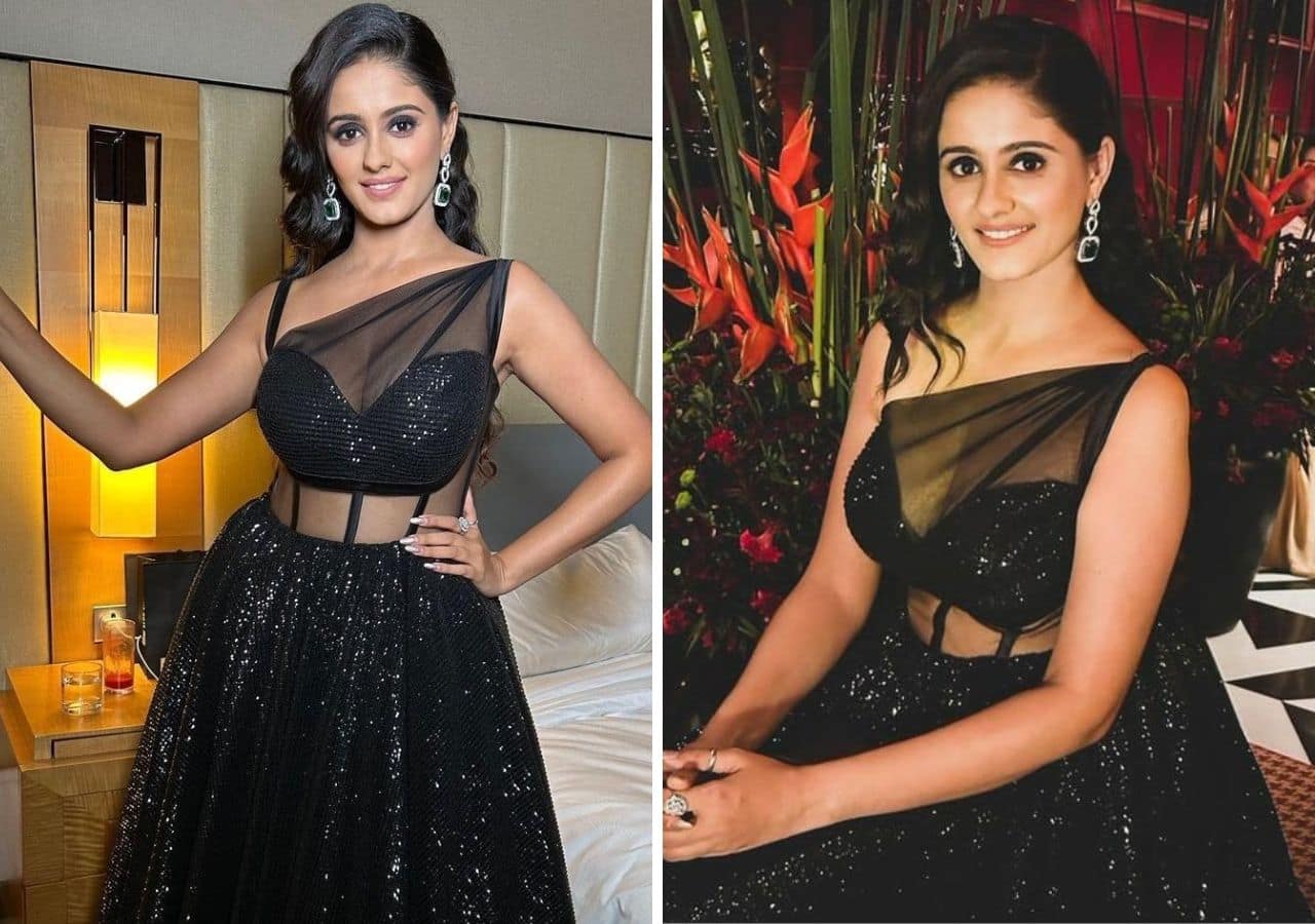 Gum Hai Kisi Ke Pyar Mein Sai Aka Ayesha Singh Pose In Black Dress