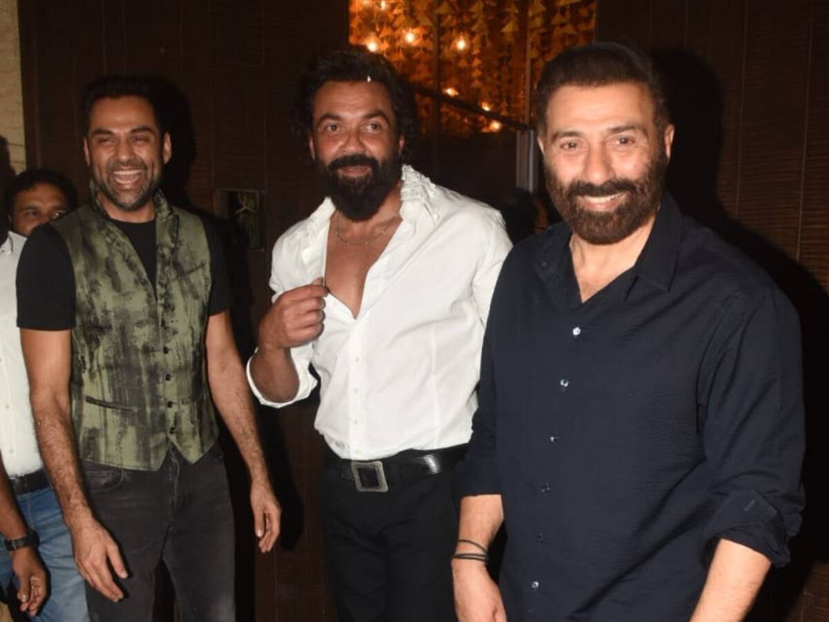 Karan Deol's pre-wedding festivities bring the OGs Sunny, Bobby, Abhay ...