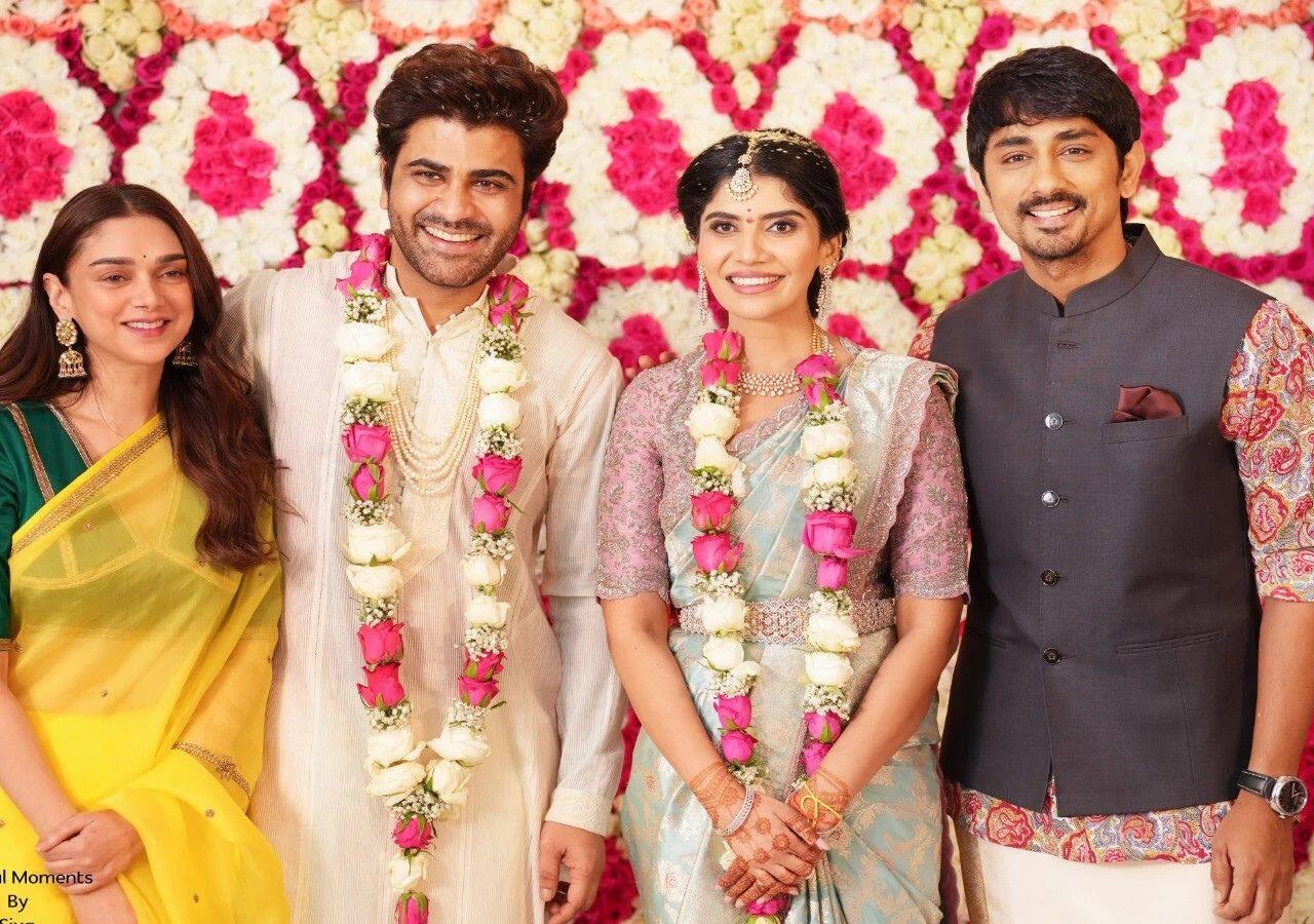 శర్వానంద్ పెళ్లిలో సందడి చేసిన సిద్దార్ధ్.. పాటలు పాడుతున్న వీడియో వైరల్