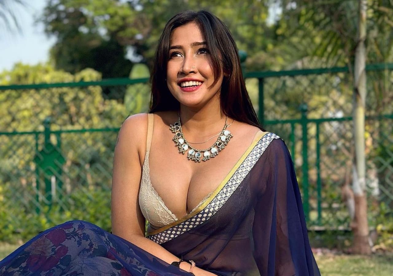 Sofia Ansari Sexy Video and Pics in Saree
