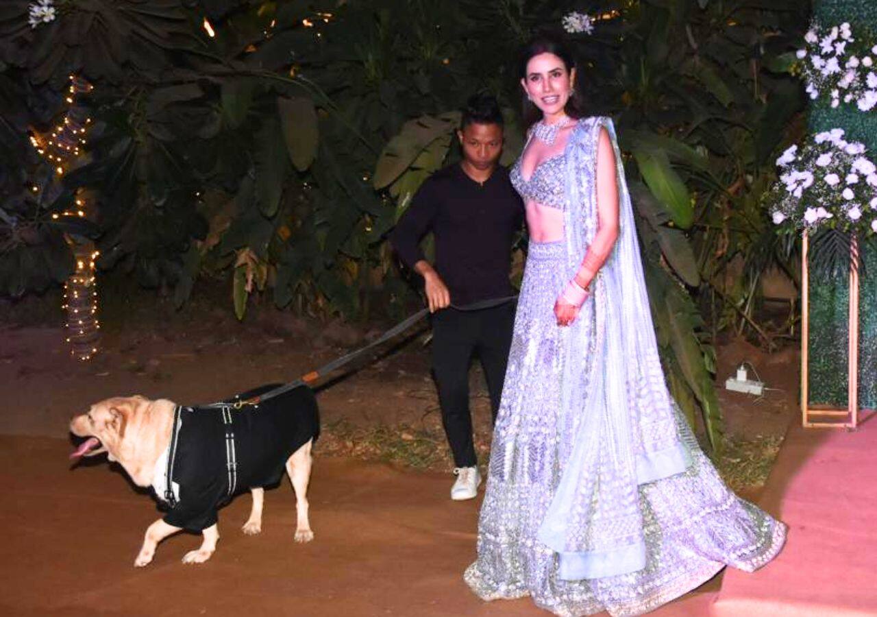 डॉगी के साथ सोनाली सहगल ने की एंट्री