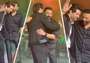 Karan Deol के रिसेप्शन में सनी पाजी ने छोटे बेटे राजवीर संग मचाया गदर, फैंस ने लुटाया जमकर प्यार