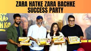 'Zara Hatke Zara Bachke' success party: Vicky Kaushal and Sara Ali Khan celebrate all the love coming their way