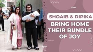 Shoaib Ibrahim, Dipika Kakar bring their bundle of joy home; their adorable family will make you go aww
