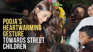 Pooja Hedge is winning the internet as she greets street children with a warm smile