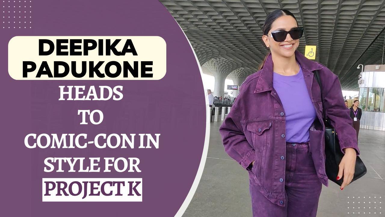 Photo: Deepika Padukone makes heads turn with her stunning airport look