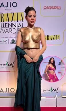 Grazia Millenial Awards 2023: Disha Patani, Urfi Javed and more bold beauties on the pink carpet
