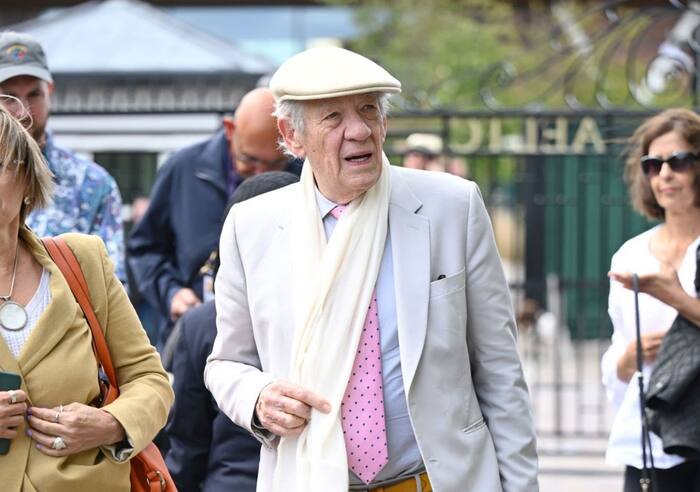Wimbledon 2023: Sir Ian McKellen joins the match 