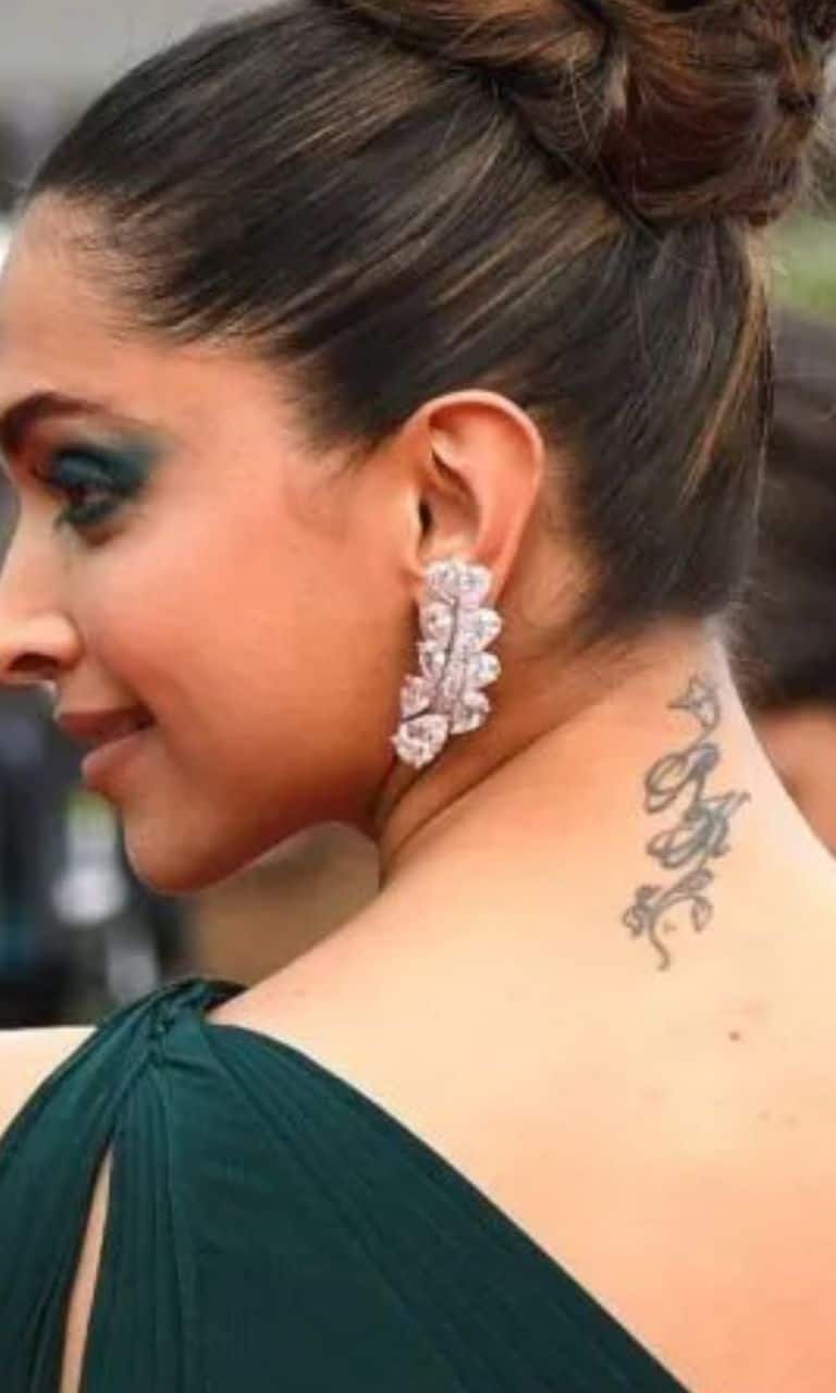 Did Deepika Padukone remove her 'RK' tattoo after marrying Ranveer Singh? -  Quora