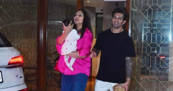 Bipasha Basu et Karan Singh Grover repérés avec leur petite fille Devi ;  les internautes ont CETTE question