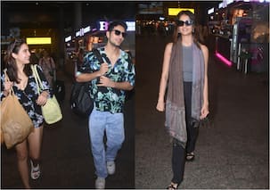 Sara Ali Khan, Ibrahim Ali Khan back in Mumbai after a break; alleged girlfriend Palak Tiwari also seen at the airport [Watch Video]