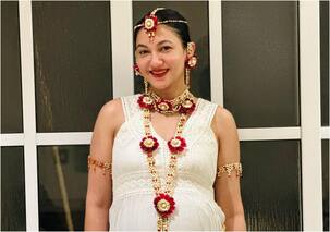 Gauahar Khan shares stunning pics from her Godh Bharai; thanks friends from Pune for special gesture