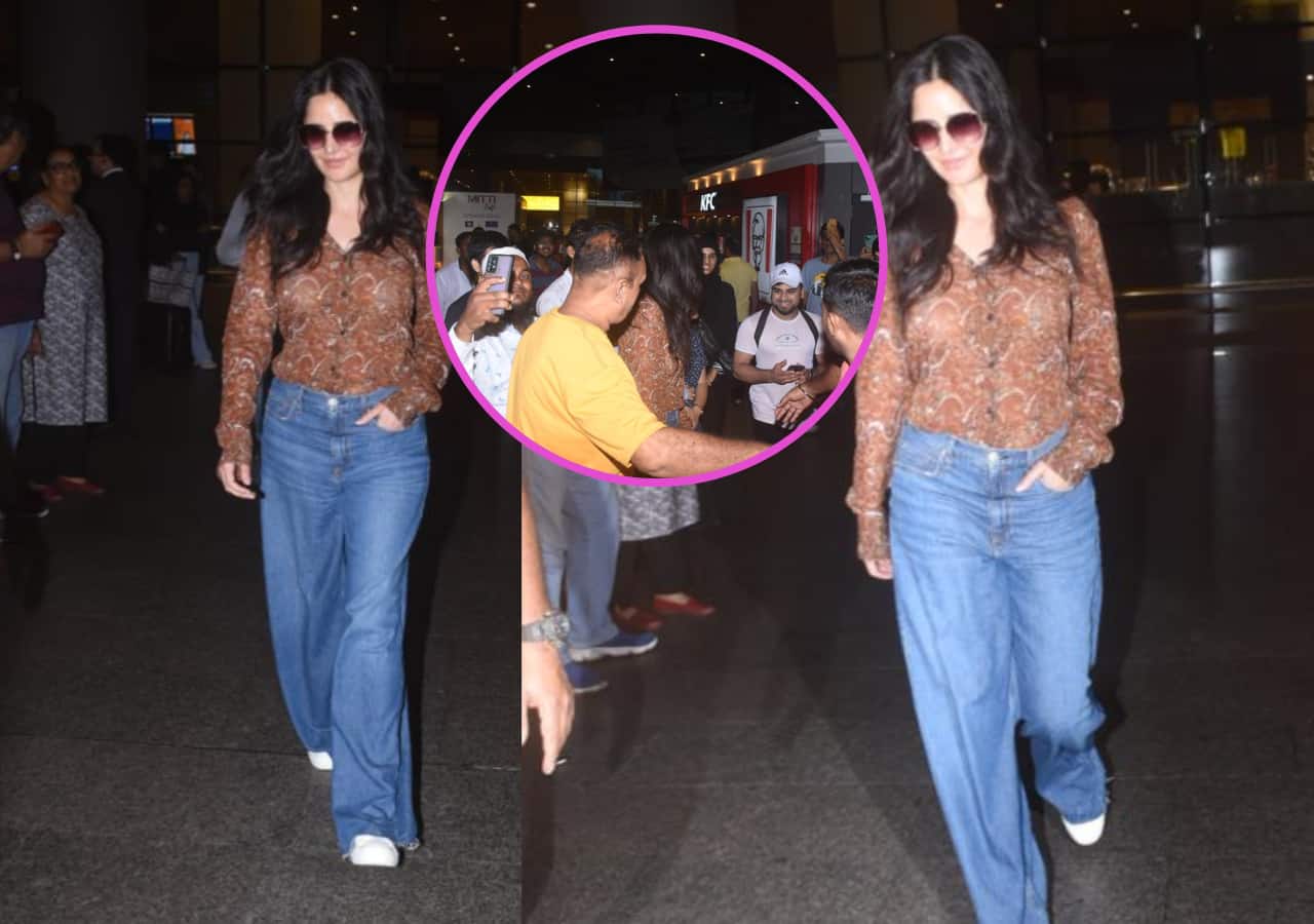 Tiger 3 beauty Katrina Kaif gets mobbed at airport; here's how she won ...