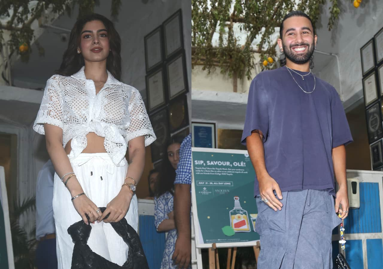 Khushi Kapoor Wears A Mesh Crop Top As She Parties With Orry, Aaliyah ...