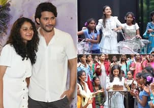 महेश बाबू की बेटी ने 11वें जन्मदिन पर बांटी साइकिल, देखें सितारा घट्टामनेनी के बर्थडे सेलिबेशन की झलक