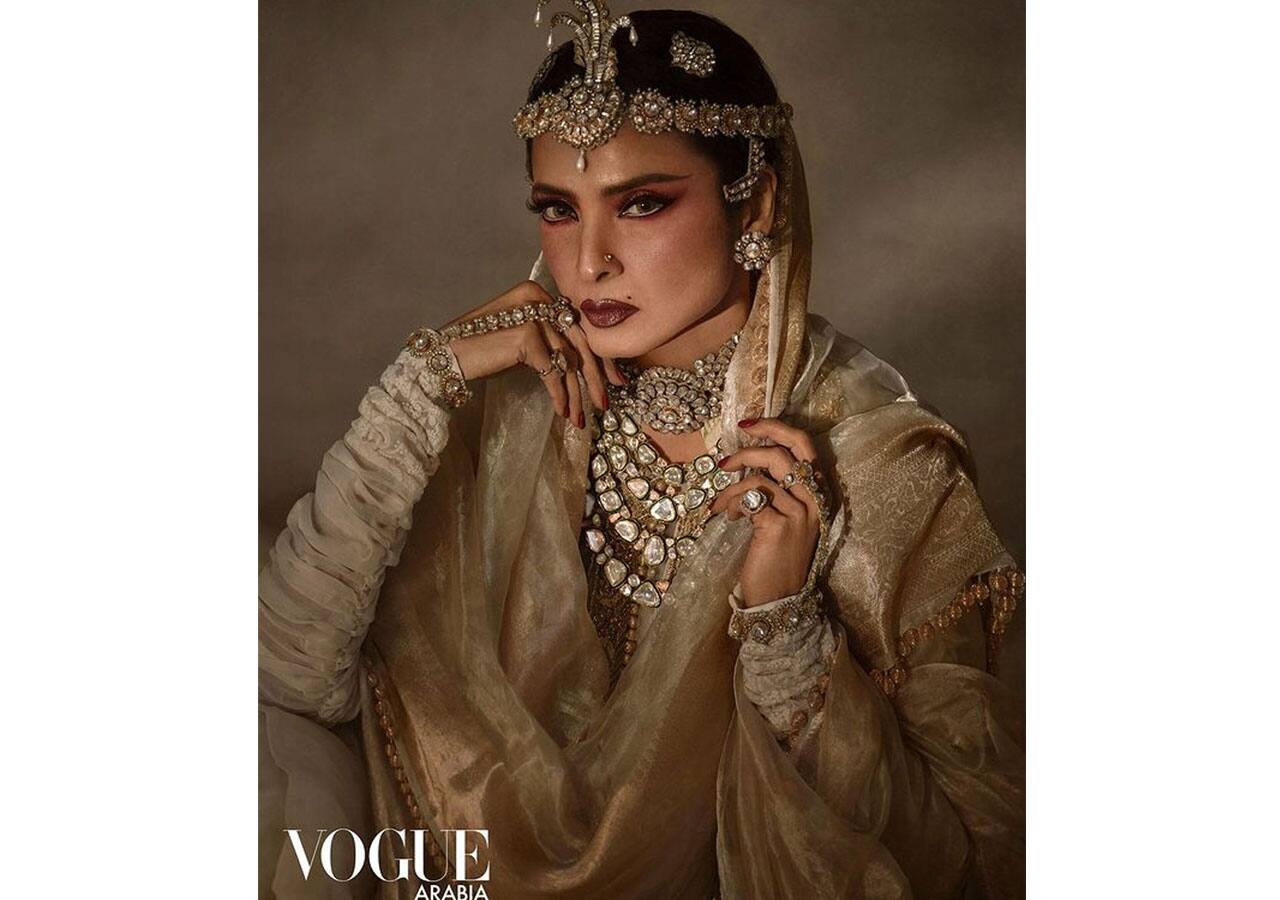 Rekha exudes royalty in recent photoshoot, proves she was, is, will be ...