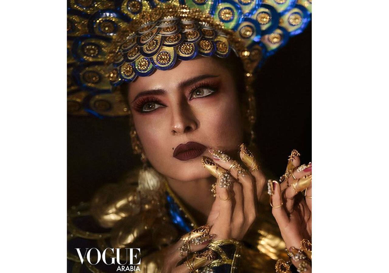 Rekha exudes royalty in recent photoshoot, proves she was, is, will be ...