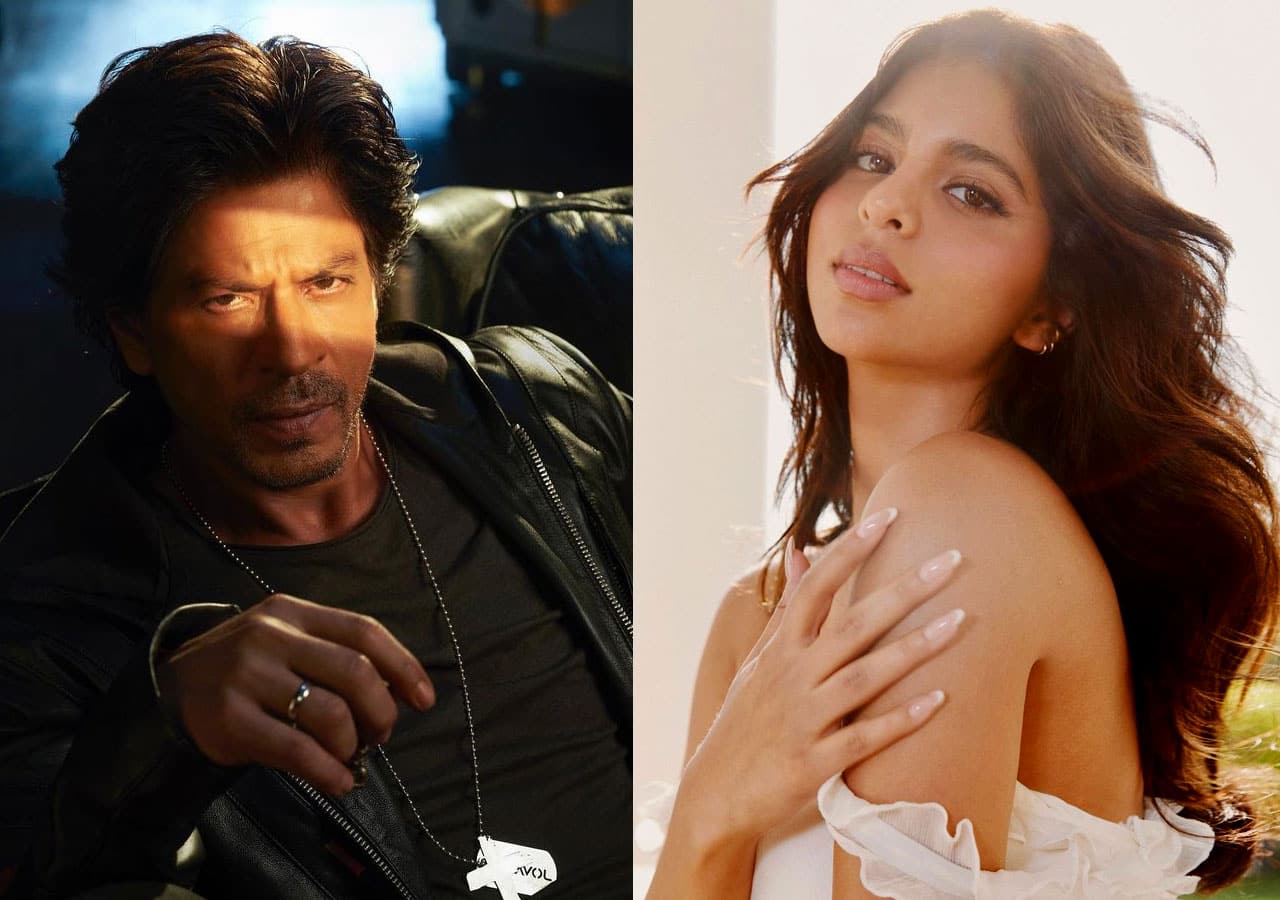 When Shah Rukh Khan said he will rip off the lips of the guy Suhana Khan kisses Watch video picture