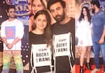 Rocky Aur Rani Kii Prem Kahaani screening: Ranbir Kapoor, Alia Bhatt wear matching sweatshirts, Ranveer Singh arrives sans Deepika Padukone [VIEW PICS]