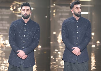 Ranbir Kapoor turns showstopper for Kunal Rawal in an ethnic look