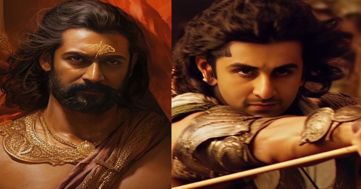 Suriya to Ranbir Kapoor: AI reimagines top Indian actors as Mahabharata ...