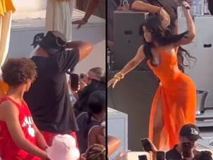 Cardi B hurls microphone at fan who splashed drink at her mid-performance, ‘don’t blame her’ say fans
