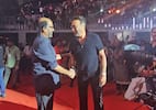 Jackie Shroff steals hearts at 'Jailer' audio launch - receives  a warm hug from superstar Rajinikanth
