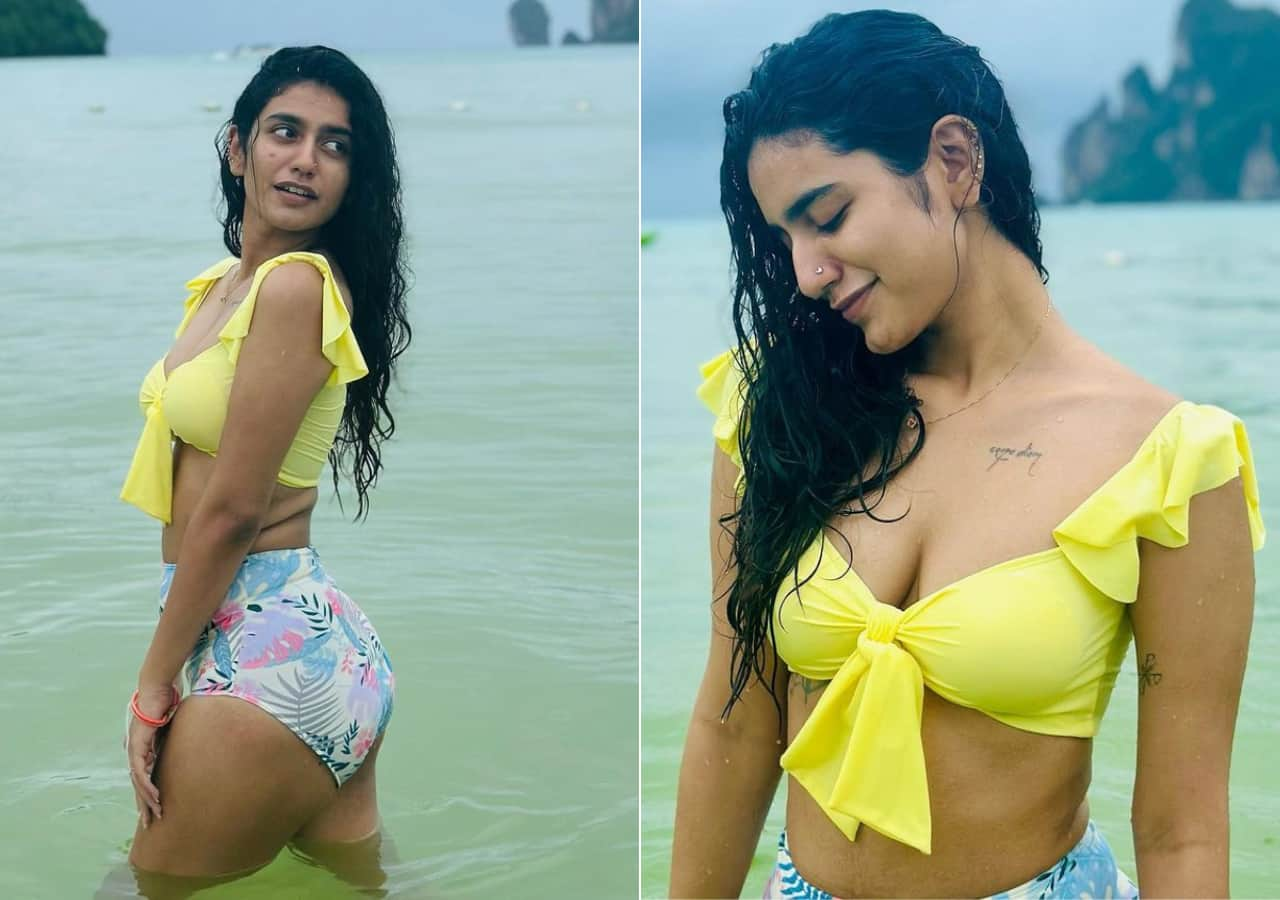 priya prakash Varrier flaunted curvy figure wearing Hot Dress, you will  forget Mia Khalifa-Urfi Javed - प्रिया प्रकाश वारियर ने फ्लॉन्ट किया कर्वी  फिगर, मिया खलीफा-उर्फी जावेद को भूल ...