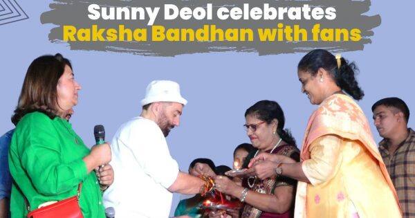 Raksha Bandhan 2023: Sunny Deol ने फैंस के साथ मनाया त्योहार, खुशी से किया सेलिब्रेट | Bollywood Life हिंदी