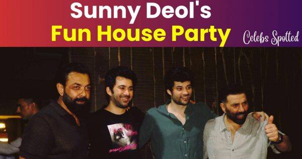 Gadar 2: Sunny Deol की हाउस पार्टी में सबने मनाया जश्न, देखें पार्टी के फन मोमेंट्स [Watch Video] | Bollywood Life हिंदी