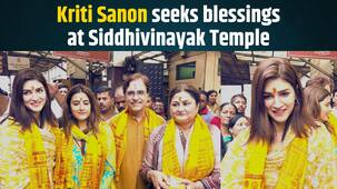 Kriti Sanon offers prayers at Mumbai's Siddhivinayak Temple after her National Film Award win [Watch Video]
