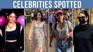 Celebrities Spotted: Tamannaah Bhatia to Sara Ali Khan, Bollywood celebs get snapped by the paps [Watch Video]